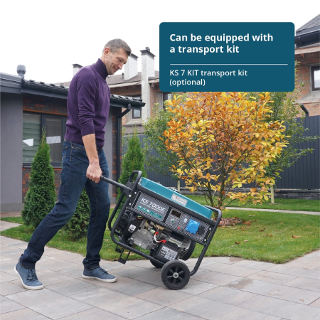 Generator pe benzina "Könner & Söhnen" KS 7000E [7]