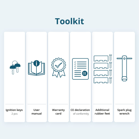 Generator pe benzina "Könner & Söhnen" KS 7000E ATS [9]