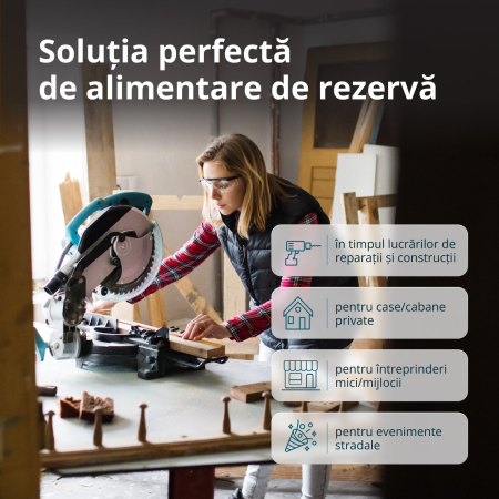 Generator pe gaz/benzina "Könner & Söhnen" KS 10000E G [3]