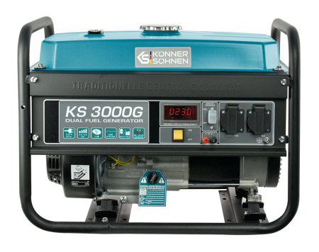Generator pe gaz/benzina "Könner & Söhnen" KS 3000G [10]