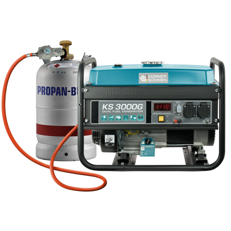 Generator pe gaz/benzina "Könner & Söhnen" KS 3000G [1]