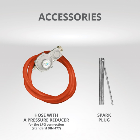 Generator pe gaz/benzina "Könner & Söhnen" KS 3000G [8]