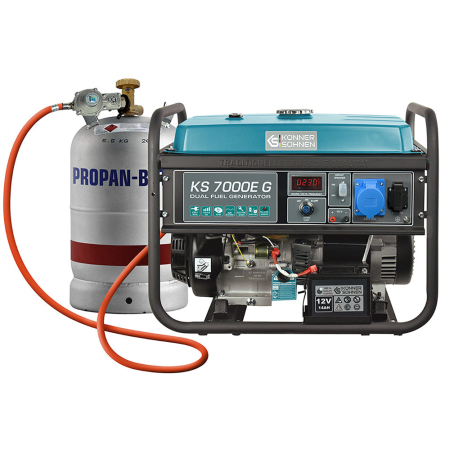 Generator Curent Electric - Generator pe gaz/benzina "Könner & Söhnen" KS 7000E G