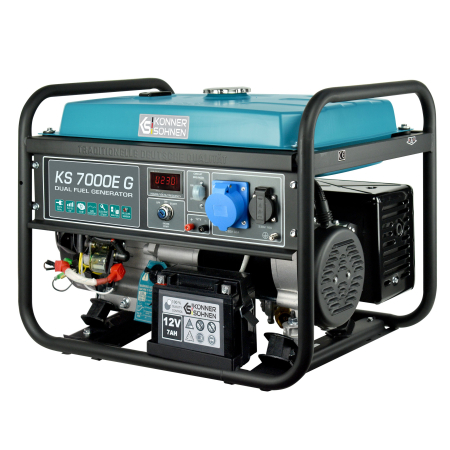 Generator pe gaz/benzina "Könner & Söhnen" KS 7000E G [13]