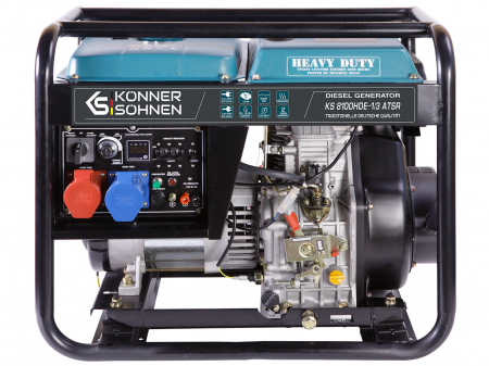 Generator Curent Electric - Generatore diesel "Könner & Söhnen" KS 8100HDE-1/3 ATSR (EURO V)