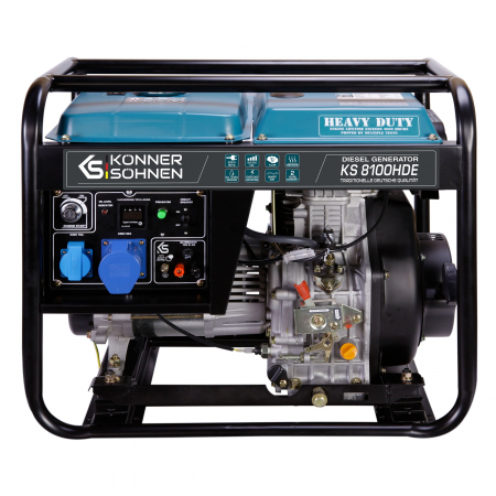 Generator Curent Electric - Generatore diesel "Könner & Söhnen" KS 8100HDE (EURO V)