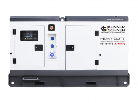 Generator Curent Electric - Generatorul diesel monofazat KS 18-1YE