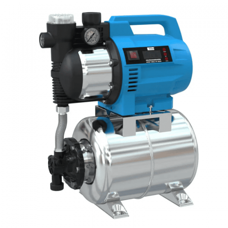 Pompe de Suprafata - Hidrofor cu afisaj digital HWW 1400.3 VF Gude 93909, 1400 W, 4800 l/h