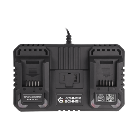 Încărcător dublu pentru baterii reîncărcabile 20V KS C45A-2 [9]