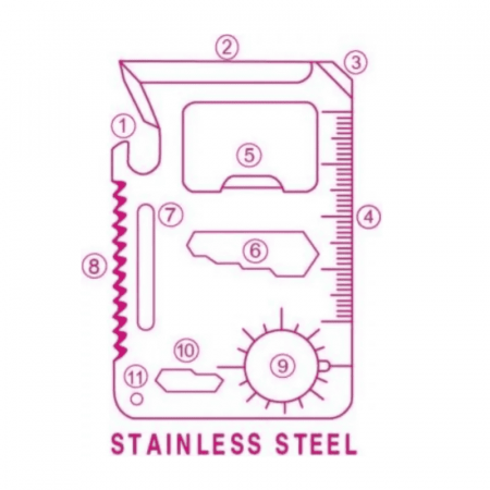 Kit supravietuire 11 in 1 Grafner 22569 [4]