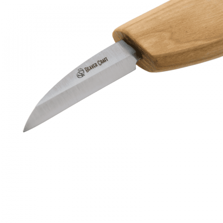 Lama pentru cutit cu lama dreapta de sculptura in lemn BeaverCraft BC16 [1]