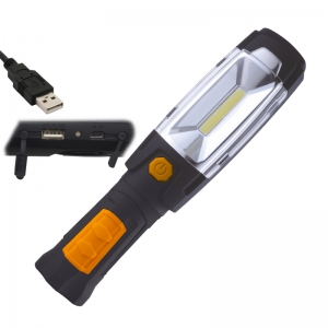 Lampa de lucru cu acumulator Troy 28055, COB LED + 6 LED-uri [1]