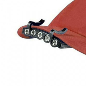 Lanterna cu sistem de prindere pe sapca pentru vanatoare si pescuit Dema 30219, 5 LED-uri [1]