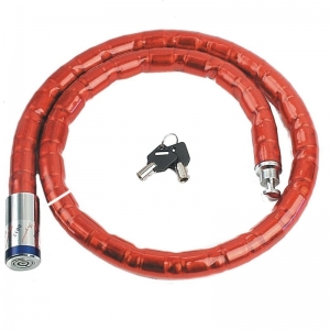 Antifurt Bicicleta - Lant antifurt cu izolatie PVC Mannesmann 056-T, 125 cm