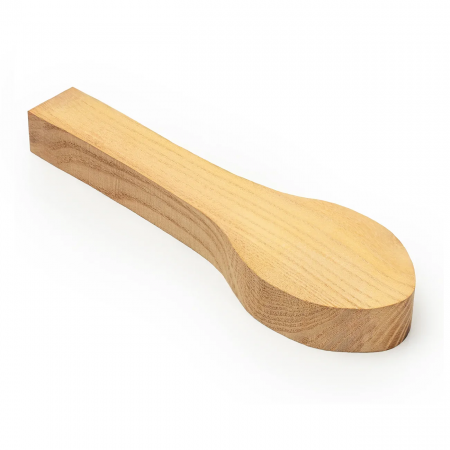 Scule de Mana - Lemn din lemn de mar pentru modelat lingurita BeaverCraft B7 Apple, 165 mm