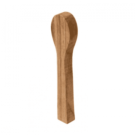 Scule de Mana - Lemn din nuc european pentru modelat lingurita BeaverCraft B6 Walnut, 150 mm