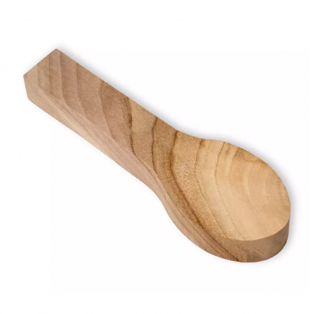 Scule de Mana - Lemn din nuc european pentru modelat lingurita BeaverCraft B7 Walnut, 165 mm