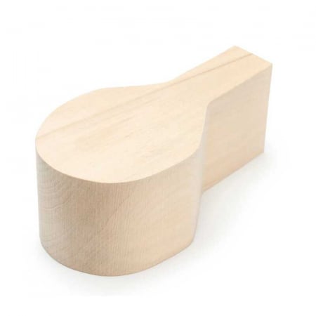 Materiale pentru Sculptura in Lemn - Lemn din tei pentru modelat cana Kuksa BeaverCraft B3, 140 mm