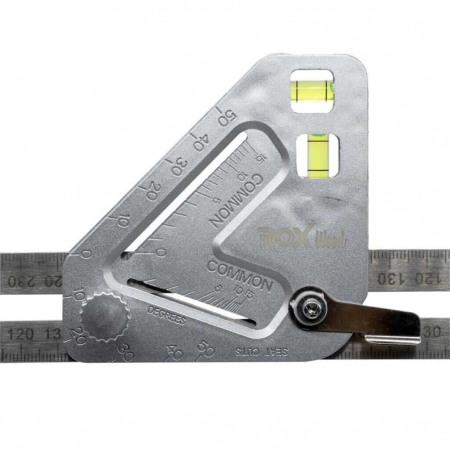 Liniar cu bula de masurat unghiuri ROX Wood 153ROX0122, 350 mm [3]