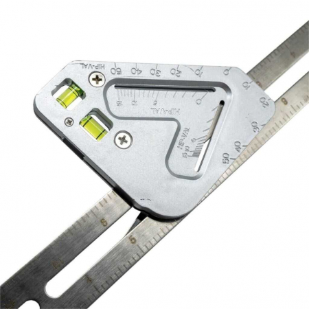 Liniar cu bula de masurat unghiuri ROX Wood 153ROX0122, 350 mm [4]