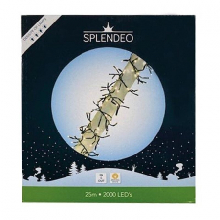 Lumini de craciun pentru interior si exterior Velleman CODE-11794, 25 M, 2000 LED-uri [4]