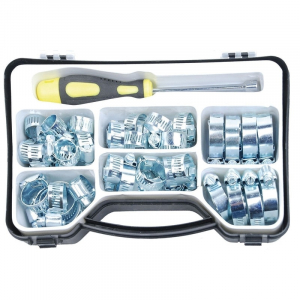 Accesorii Auto - Trusa coliere metalice si surubelnita, Mannesmann 60046, 50 piese