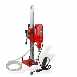 Masina de gaurit cu coloana verticala / profesionala - Masina de gaurit cu coloana pentru materiale de constructii cu racire pe apa DKB 2880 Dema 25086, 2880 W