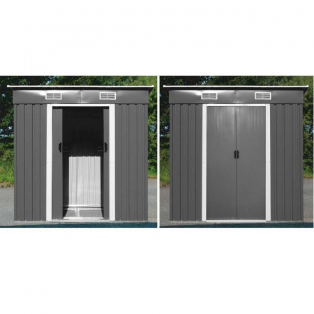 Magazie de depozitare pentru gradina Dema 47080, 194 x 121 x 181 cm [1]