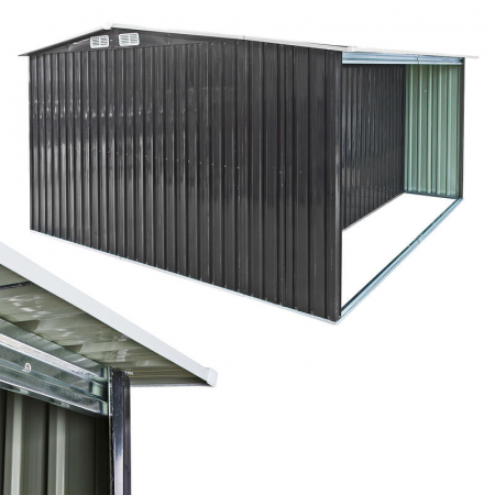 Magazie de depozitare pentru gradina XXL Dema 47096, 328 x 314 x 159/188 cm [3]