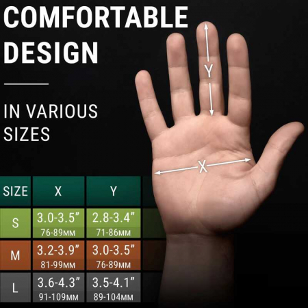 Mănuși de protecție BeaverCraft CRG, marime M [5]