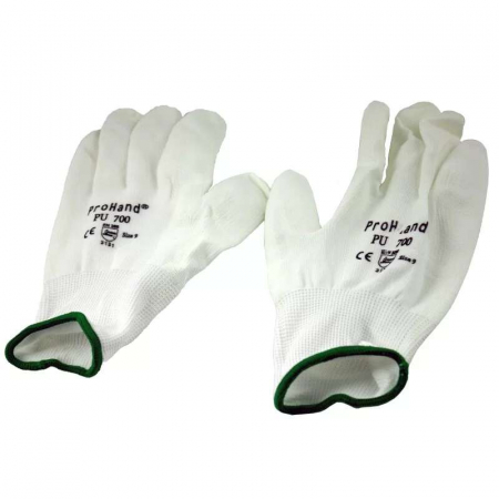 Manusi de protectie ProHand PU700-7-W, marime 7