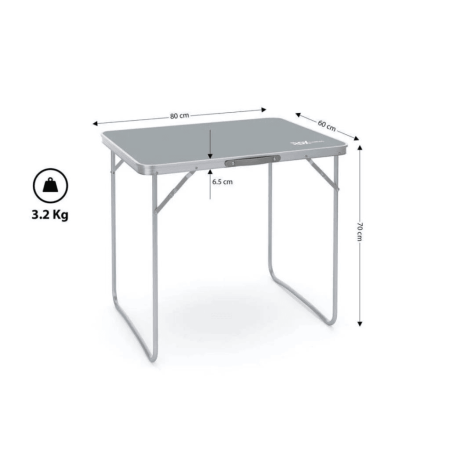Masa de lucru pliabila ROX Wood 153CAMP0312, 800x600x700 mm [6]