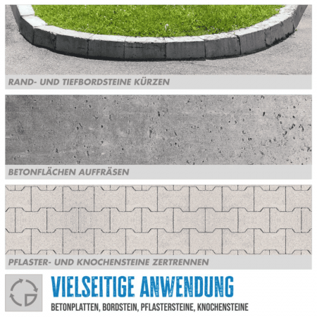 Masina de debitat beton cu motor in 2 timpi GBTS 350.1 Gude 55568, 3.9 Cp, Ø350 mm [11]