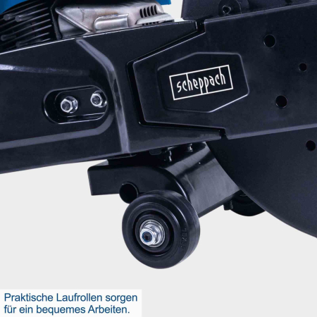 Masina de debitat beton cu motor in 2 timpi PTS400 Scheppach 5915201903, 3.95 Cp, Ø350 mm [2]