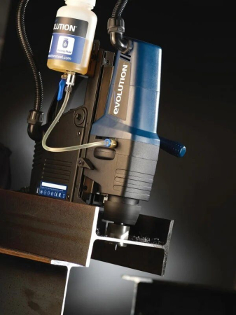 Masina de gaurit cu coloana cu stand magnetic EVOMAG42 Pro Evolution 095-0004A, 1200 W, Ø42 mm [4]
