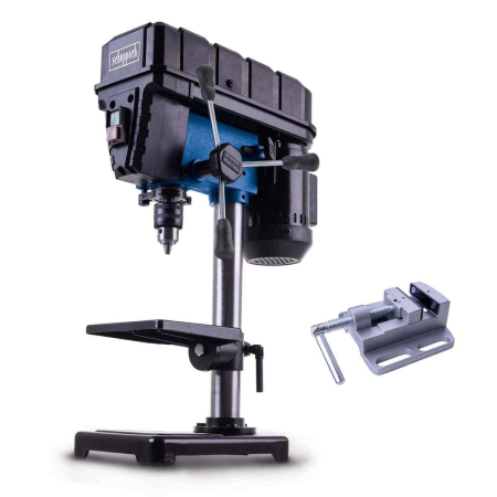 Masina de gaurit cu coloana verticala / profesionala - Masina de gaurit cu coloana de foraj TBM200 Scheppach 5906832901, 400 W, Ø13 mm