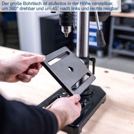 Masina de gaurit cu coloana de foraj TBM200 Scheppach 5906832901, 400 W, Ø13 mm [5]