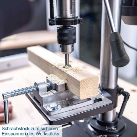 Masina de gaurit cu coloana de foraj TBM200 Scheppach 5906832901, 400 W, Ø13 mm [2]