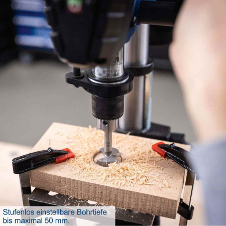 Masina de gaurit cu coloana de foraj TBM250 Scheppach 5906833901, 550 W, Ø13 mm [6]