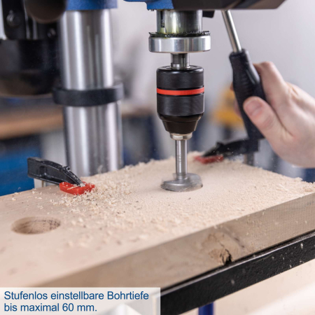 Masina de gaurit cu coloana de foraj TBM250 Vario Scheppach 5906834901, 600 W, Ø13 mm [6]