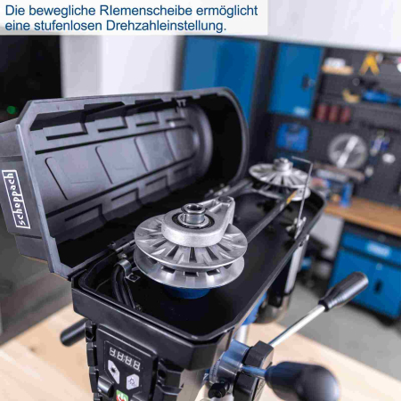 Masina de gaurit cu coloana de foraj TBM300 Vario Scheppach 5906835901, 750 W, Ø16 mm [2]