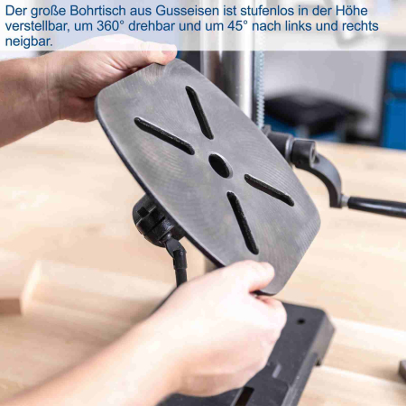 Masina de gaurit cu coloana de foraj TBM300 Vario Scheppach 5906835901, 750 W, Ø16 mm [5]