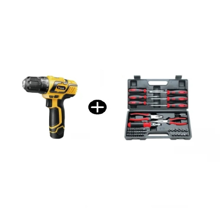 Masini de Gaurit / Insurubat cu Acumulator - Masina de gaurit si insurubat cu acumulator Li-Ion Wert 1312, 12 V, 1.3 Ah