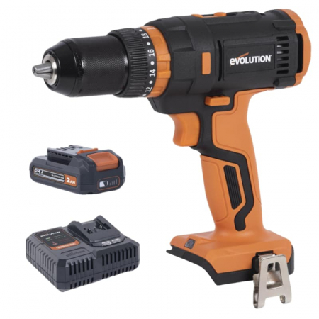 Scule Electrice & Unelte - Masina de gaurit si insurubat cu acumulator R13CMB-Li Evolution 105-0001A, 1750 rpm, 45 Nm