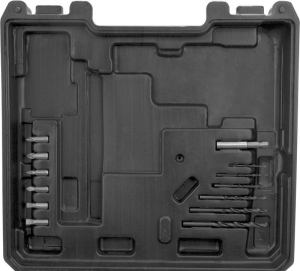 Masina de gaurit si insurubat de impact cu acumulator plus accesorii BSB 18-201-30K Gude 58504, 18 V, 2 Ah [6]