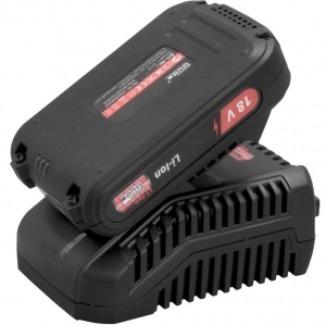 Masina de gaurit si insurubat de impact cu acumulator plus accesorii BSB 18-201-30K Gude 58504, 18 V, 2 Ah [4]