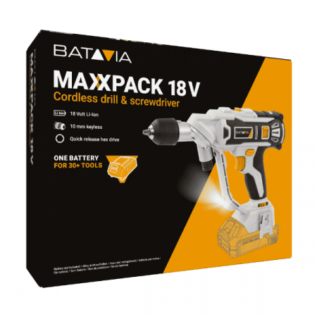 Masina de gaurit si insurubat fara acumulator Maxxpack Twin Batavia 7063778, 18 V, 400 rpm, 26 Nm [7]