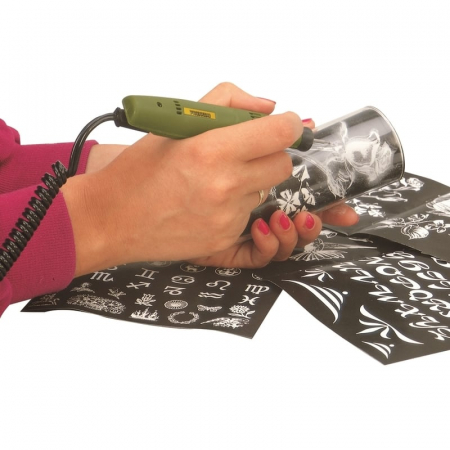 Masina de gravat sticla cu transformator Micromot GG 12 Proxxon 28635, 12 V, 20000 rpm [12]