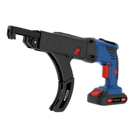 Masini de Gaurit / Insurubat cu Acumulator - Masina de insurubat cu auto-alimentare plus acumulator si incarcator MS 18-201-23 Gude 58578, 18 V, 5000 rpm