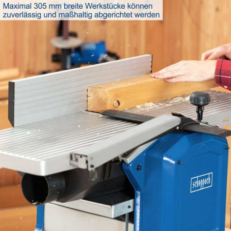 Masina de rindeluit si degrosat HMS1250 Scheppach 5902211901, 1800 W, 9500 rpm [2]